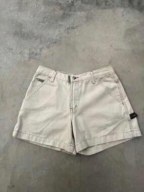 Women’s Vintage L.e.i Workwear Shorts in Light Beige Size 9